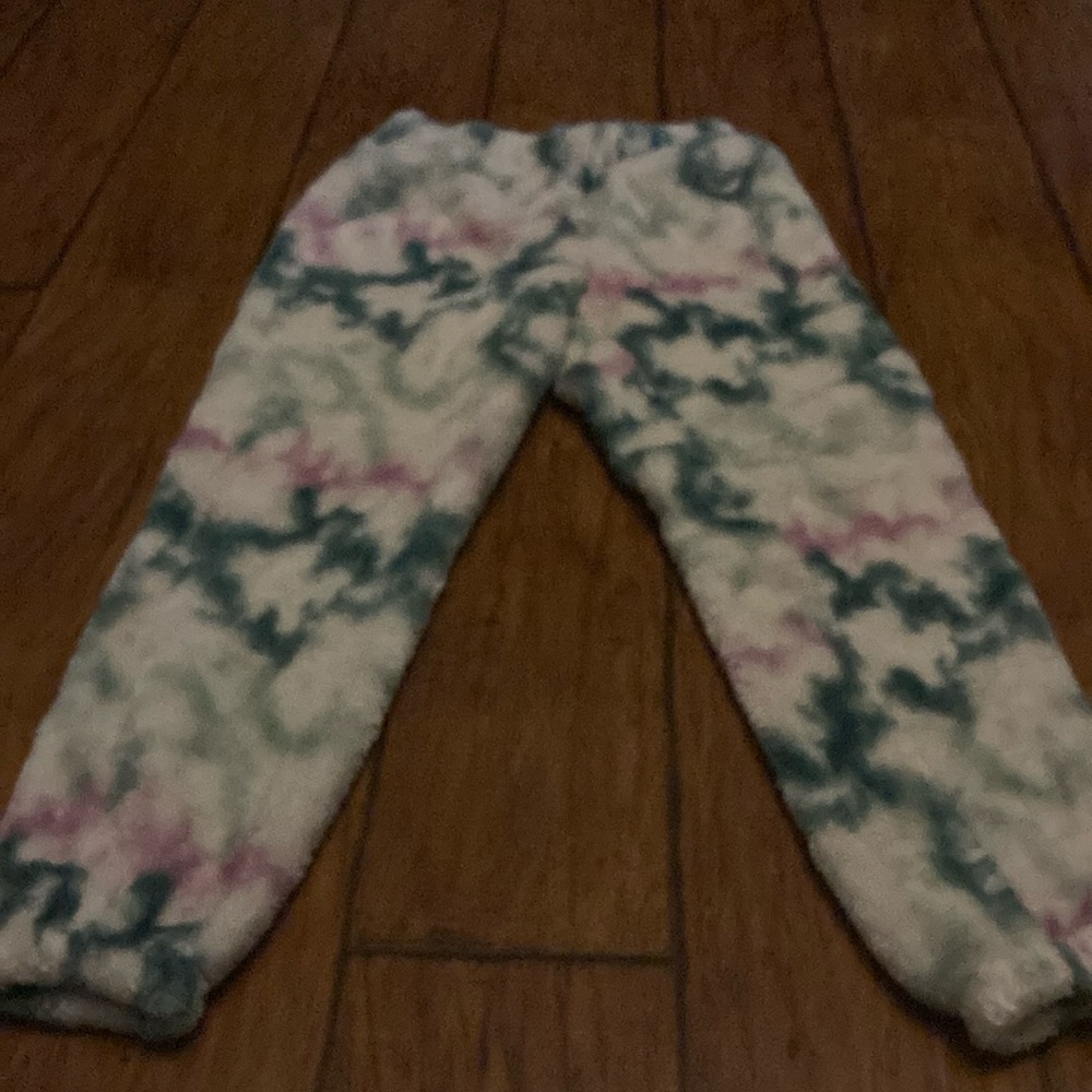 Fuzzy pants